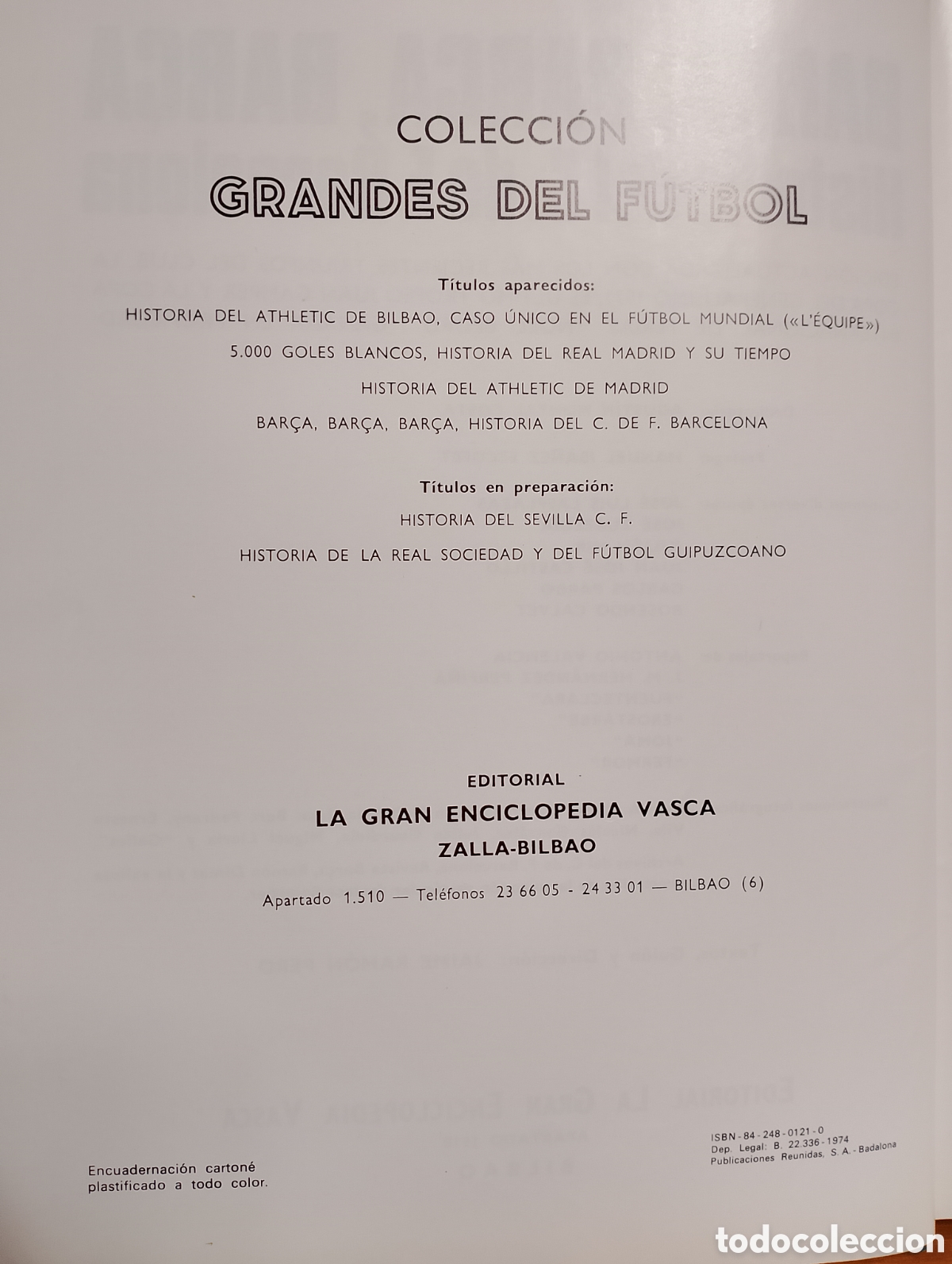 Libros de segunda mano: Bar&ccedil;a,Bar&ccedil;a,Bar&ccedil;a. Libro de la historia del c. De f. Barcelona. - Foto 4
