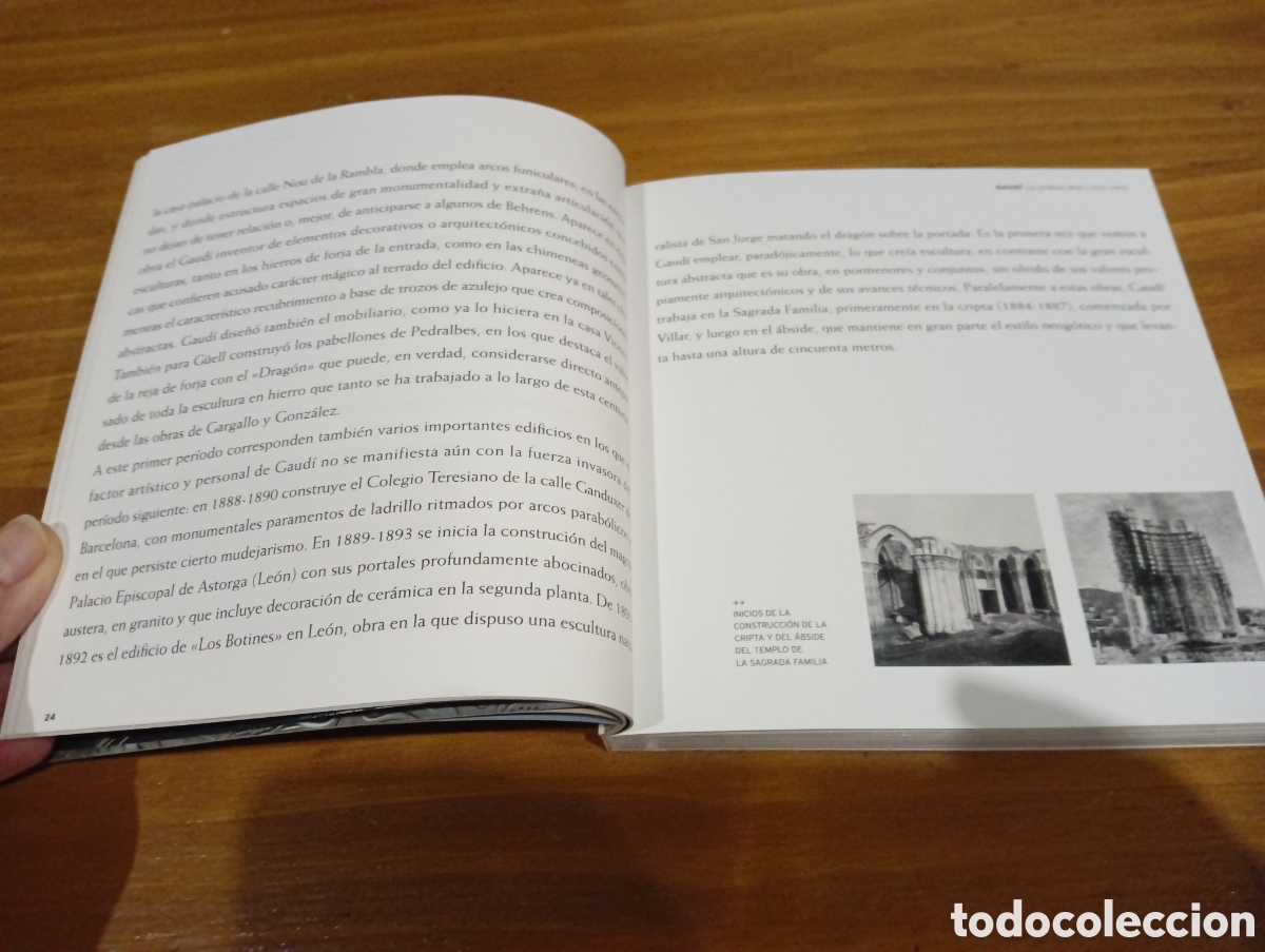 Libros de segunda mano: Gaud&iacute;. Introducci&oacute;n a su arquitectura - Foto 5