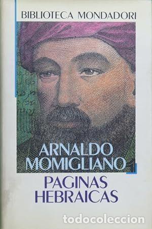 Libros de segunda mano: P&Aacute;GINAS HEBRAICAS - MOMIGLIANO, ARNALDO - Foto 1