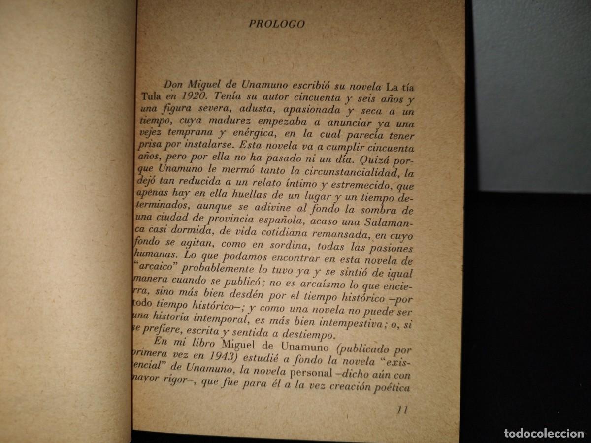 Libros de segunda mano: 87- LA T&Iacute;A TULA - M. DE UNAMUNO - Foto 6