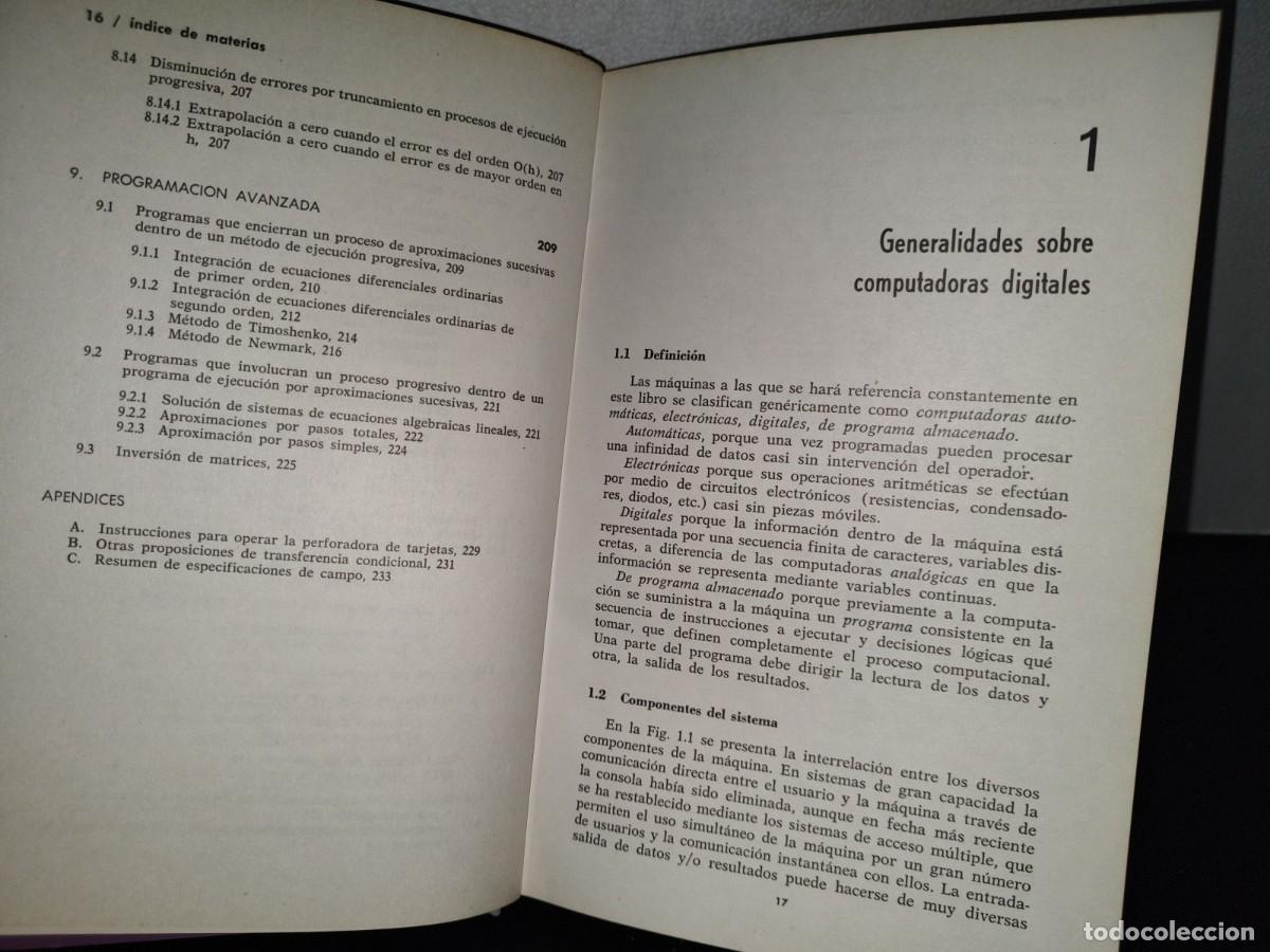 Libros de segunda mano: 87- M&Eacute;TODOS NUM&Eacute;RICOS EN COMPUTADORAS DIGITALES - JOS&Eacute; A. NIETO RAM&Iacute;REZ - Foto 10