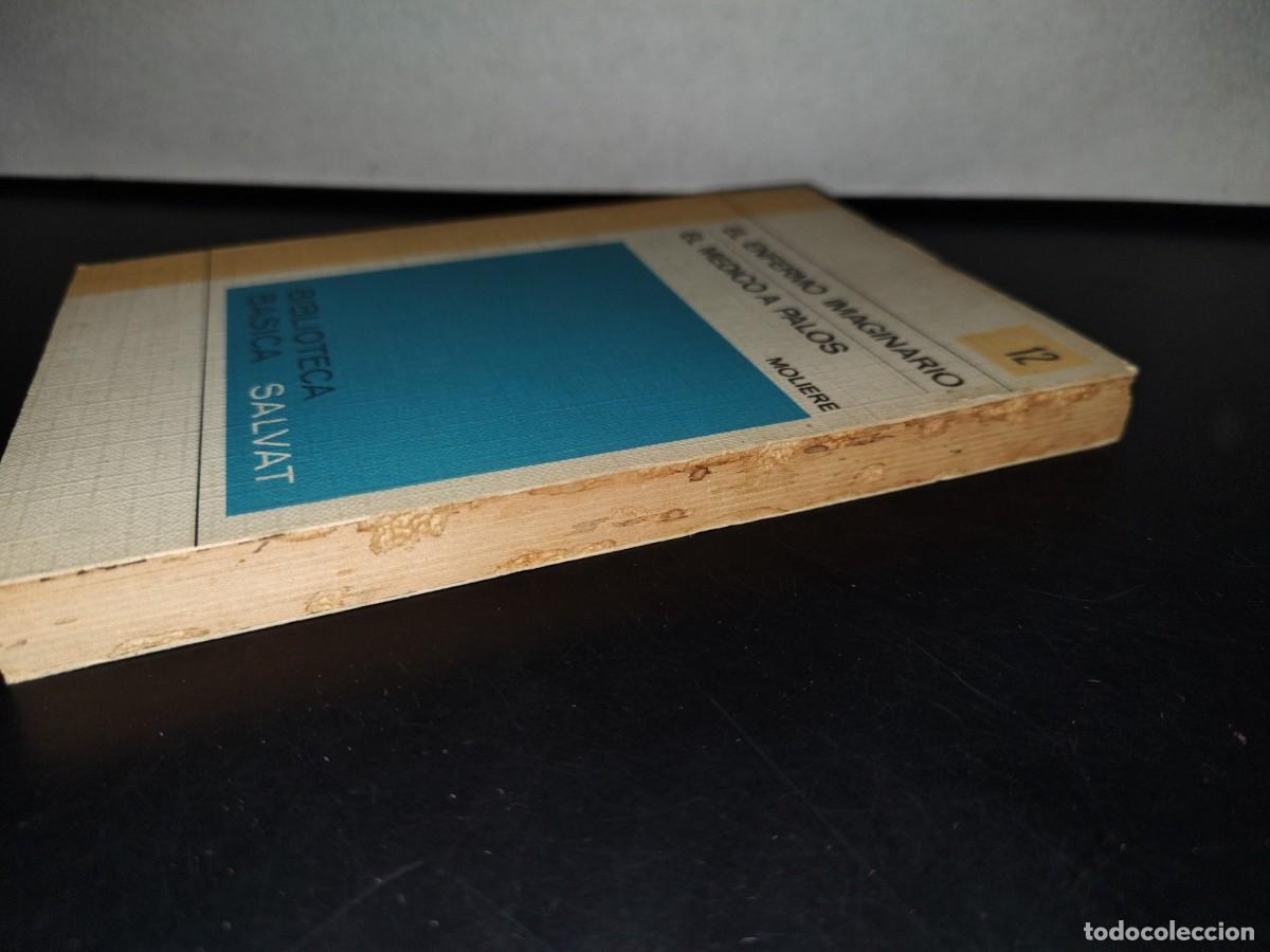 Libros de segunda mano: 87- EL ENFERMO IMAGINARIO / EL M&Eacute;DICO A PALOS - MOLIERE - Foto 3