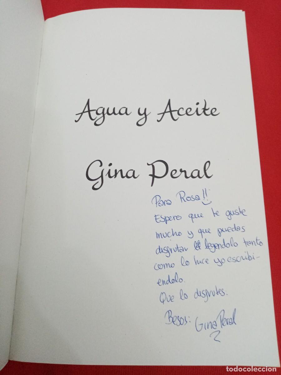 Libros de segunda mano: AGUA Y ACEITE, GINA PERAL - Foto 4