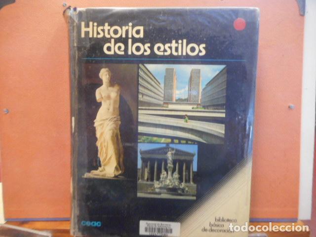 Libros de segunda mano: HISTORIA DE LOS ESTILOS. BIBLIOTECA B&Aacute;SICA DE LA DECORACI&Oacute;N. EDICIONES CEAC - Foto 1