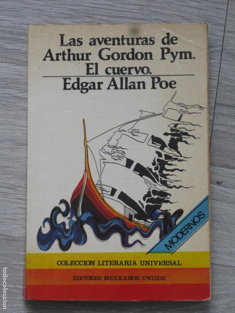 Libros de segunda mano: EDGAR ALLAN POE. LAS AVENTURAS DE ARTHUR GORDON PYM. - Foto 1