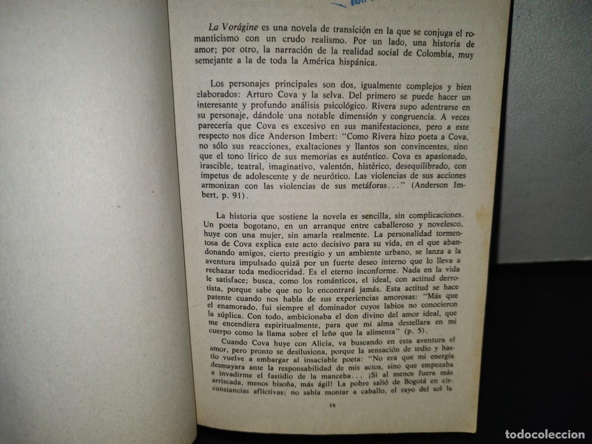 Libros de segunda mano: 123- LA VOR&Aacute;GINE - JOS&Eacute; EUSTASIO RIVERA - EDITORIAL PORR&Uacute;A - 1998 - Foto 6