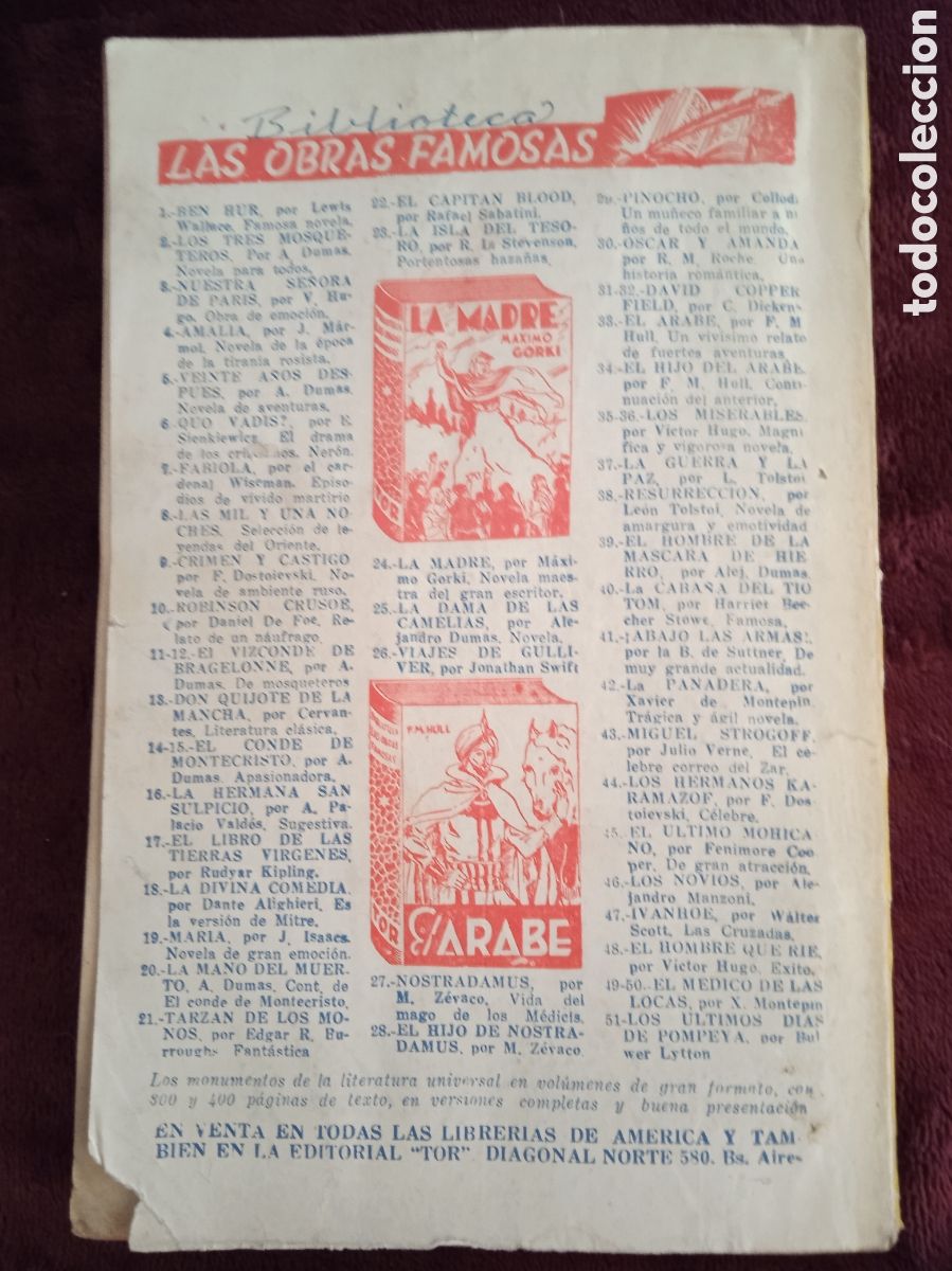 Libros de segunda mano: IVANHOE / WALTER SCOTT -ED. TOR ARGENTINA A&Ntilde;OS 50 - Foto 3