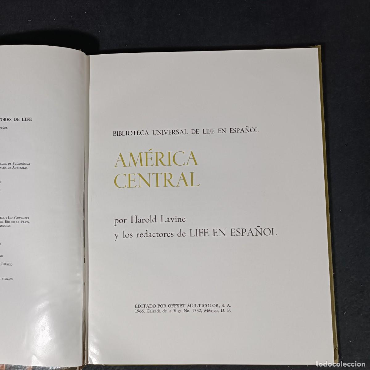 Libros de segunda mano: AM&Egrave;RICA CENTRAL - BIBLIOTECA UNIVERSAL DE LIFE EN ESPA&Ntilde;OL - OFFSET MULTICOLOR - 1966 / 715 - Foto 5