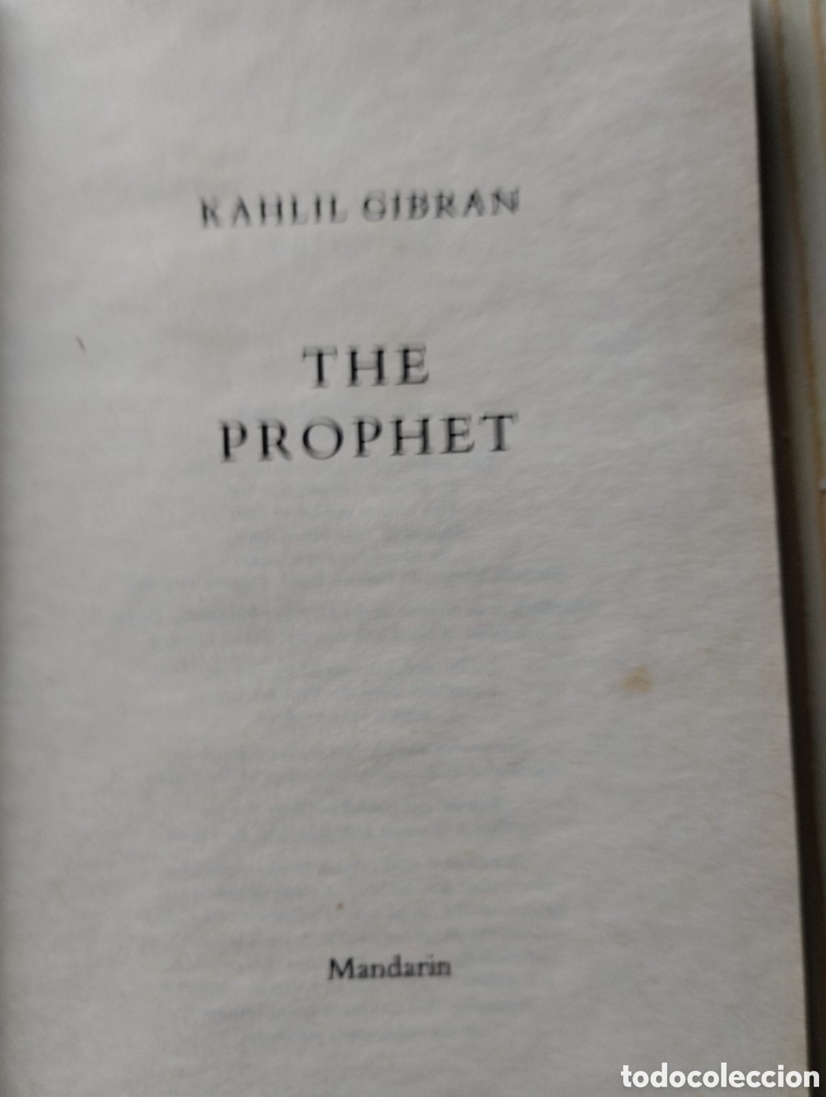Libros de segunda mano: THE PROPHET, DE KAHLIL GIBRAN - Foto 4