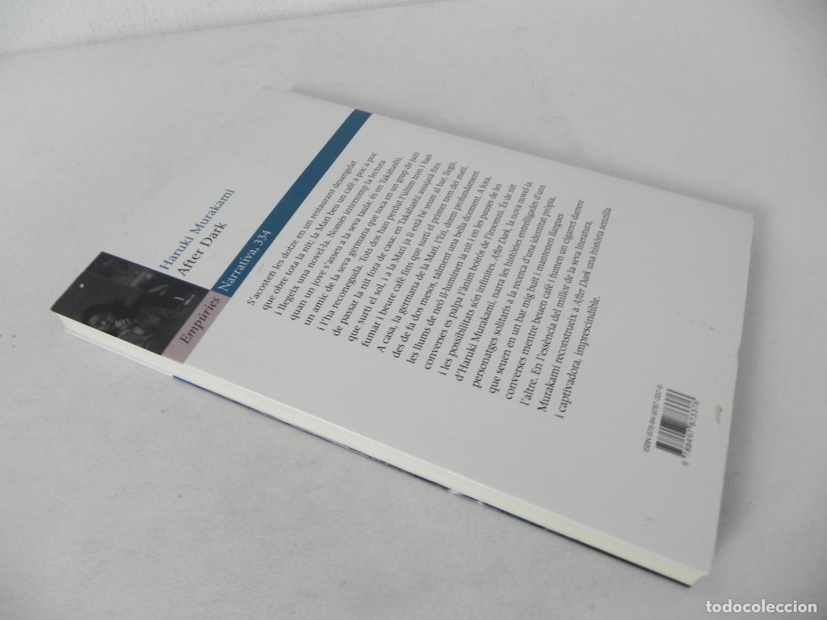 Libros de segunda mano: AFTER DARK (HARUKI MURAKAMI) EMPURIES-2008 1&ordf; EDICI&Oacute; (EN CATAL&Aacute;N) - Foto 5