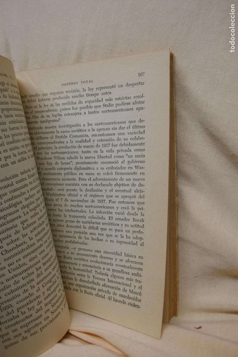 Libros de segunda mano: IMPERIO TOTAL - RA&Iacute;CES Y PROGRESOS DEL COMUNISMO MUNDIAL - WALSH / BUENOS AIRES - Foto 10