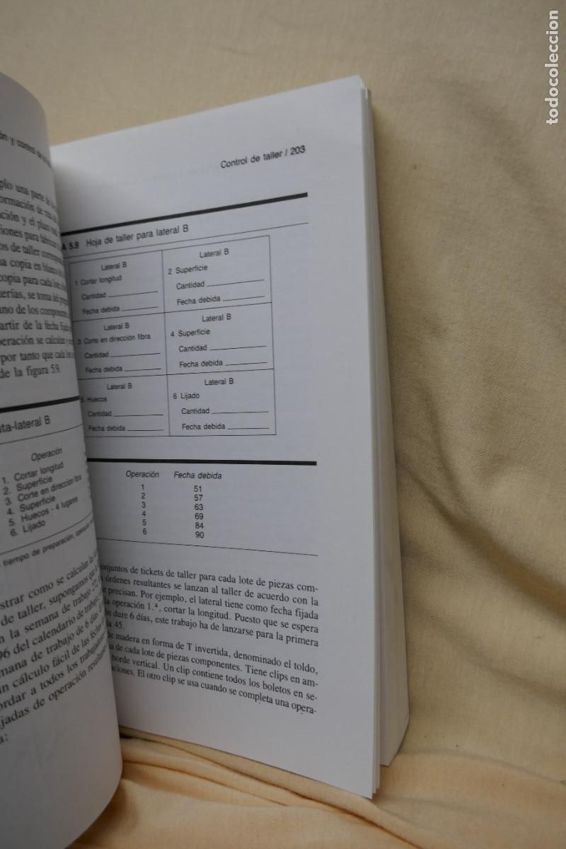 Libros de segunda mano: Thomas E.Wollmann, Sistemas de Planificaci&oacute;n y Control de la Fabricaci&oacute;n, vol I. - Foto 8