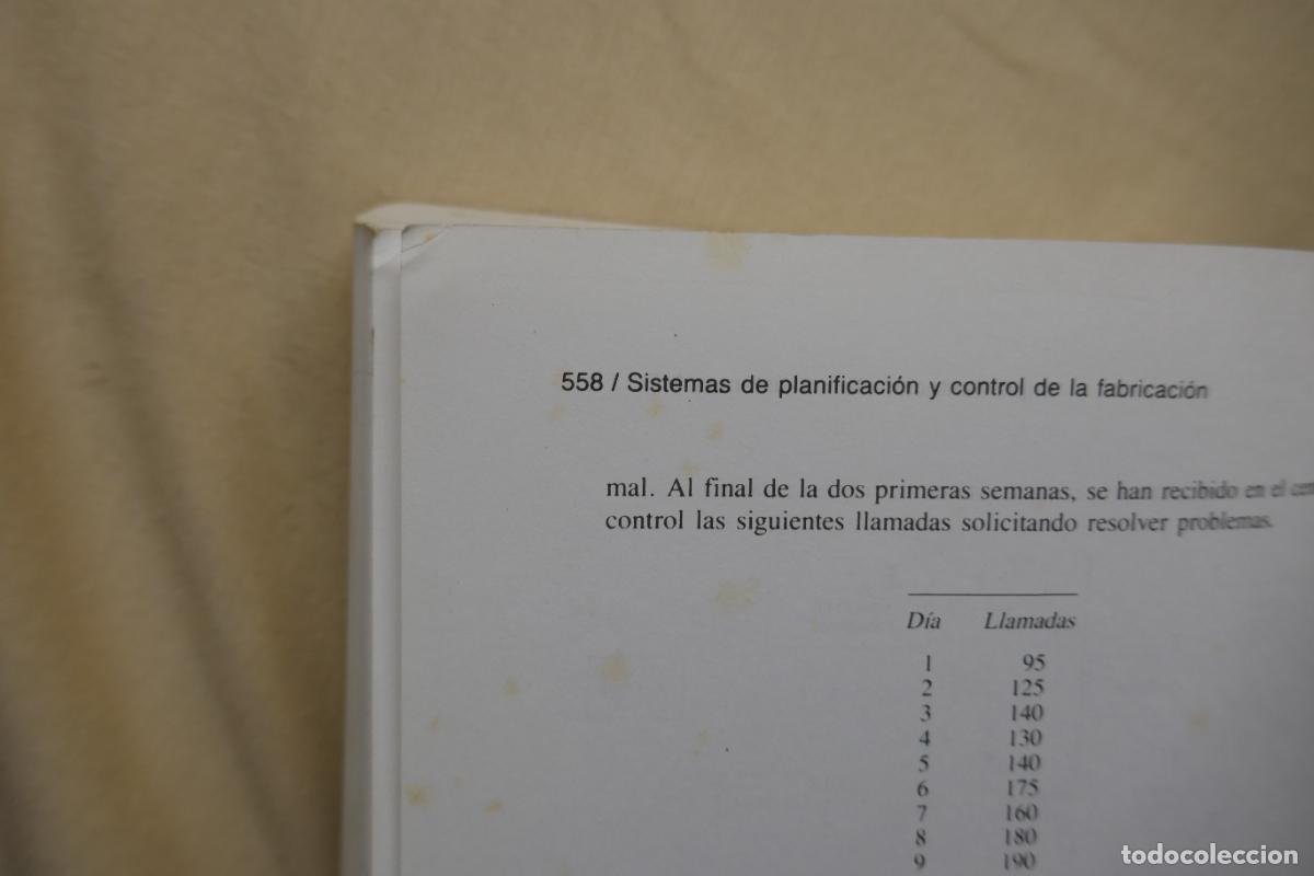 Libros de segunda mano: Thomas E.Wollmann, Sistemas de Planificaci&oacute;n y Control de la Fabricaci&oacute;n, vol I. - Foto 10