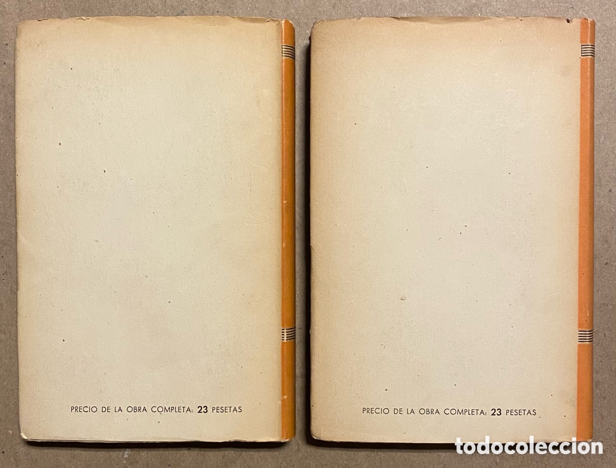 Libros de segunda mano: C. MAURICE BARING. EDITORIAL TARTESSOS 1942. 2 TOMOS. - Foto 6
