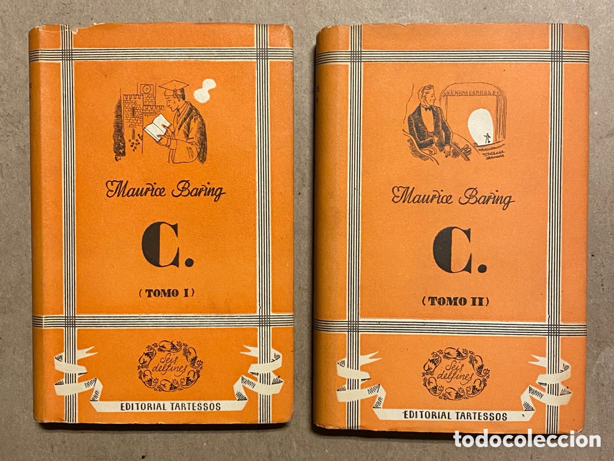 Libros de segunda mano: C. MAURICE BARING. EDITORIAL TARTESSOS 1942. 2 TOMOS. - Foto 1