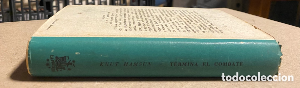Libros de segunda mano: TERMINA EL COMBATE. KNUT HAMSUN. LA PL&Eacute;YADE 1943 (1&ordf; EDICI&Oacute;N). - Foto 6