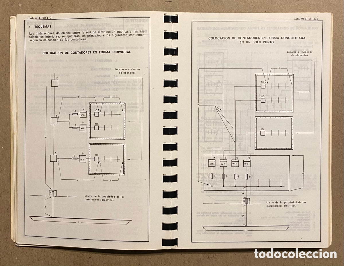 Libros de segunda mano: REGLAMENTO ELECTROT&Eacute;CNICO PARA BAJA TENSI&Oacute;N E INSTRUCCIONES COMPLEMENTARIAS. - Foto 4