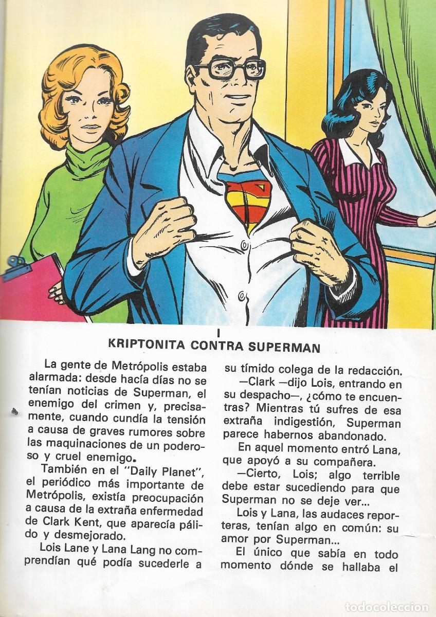 Libros de segunda mano: SUPERMAN EL LIBRO - EDICIONES LAIDA - EDT. FHER, 1979. - Foto 2