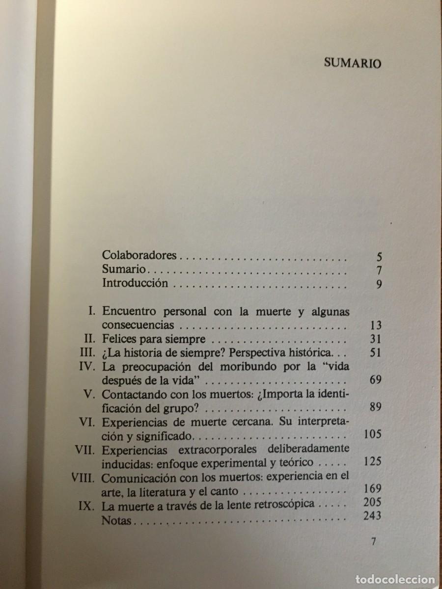 Libros de segunda mano: Entre la vida y la muerte de Robert Kastenbaum - Foto 4