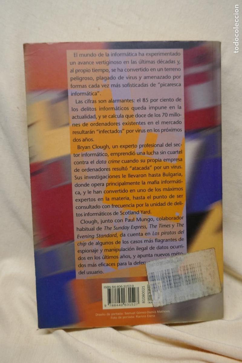 Libros de segunda mano: Los piratas del chip: la mafia inform&aacute;tica al desnudo - Clough, Bryan - Foto 11