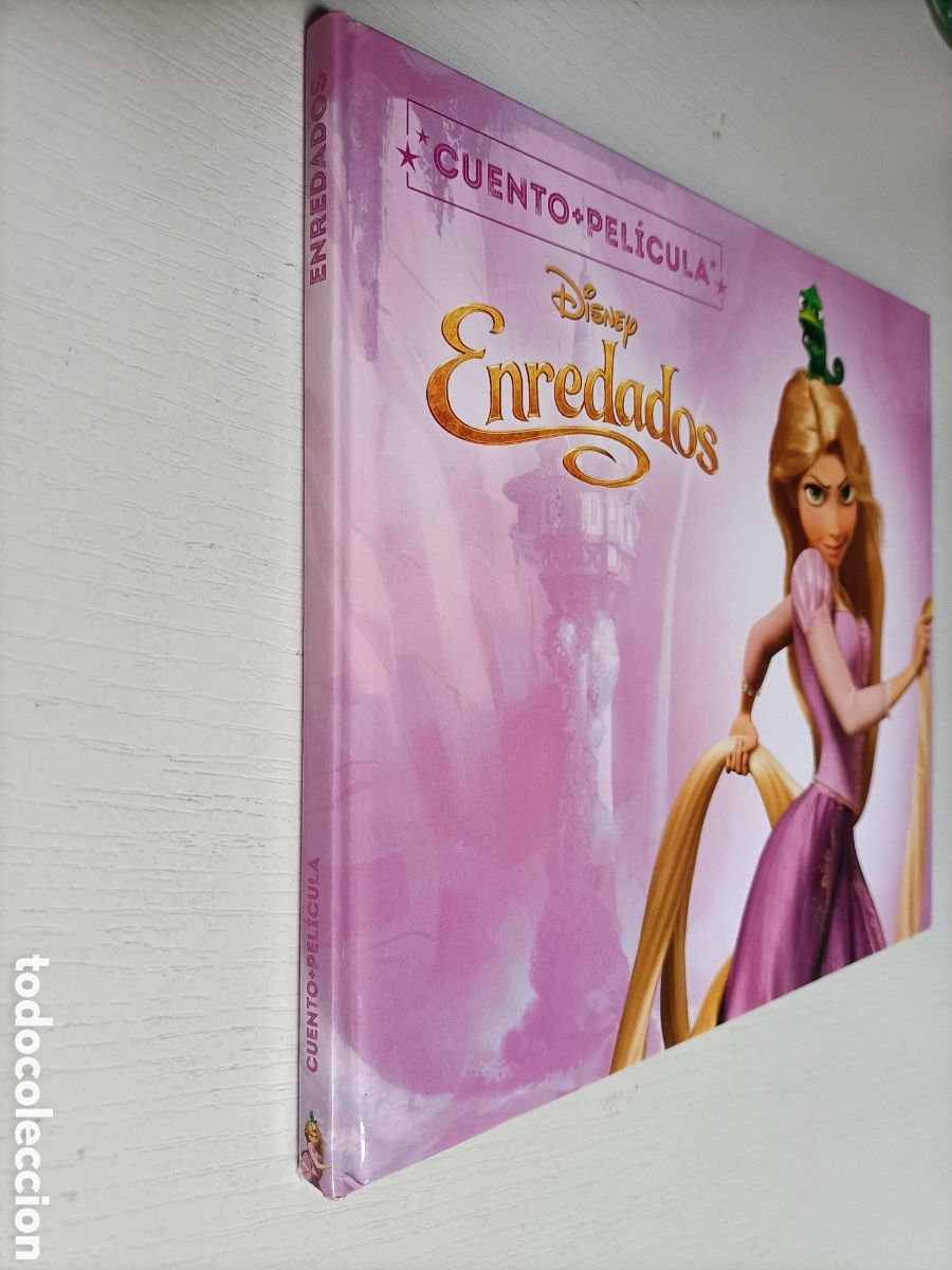 Libros de segunda mano: Enredados. Disney. Cuento + pel&iacute;cula - Foto 1
