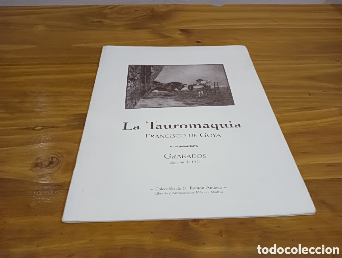 Libros de segunda mano: La tauromaquia, Francisco de Goya - Foto 1
