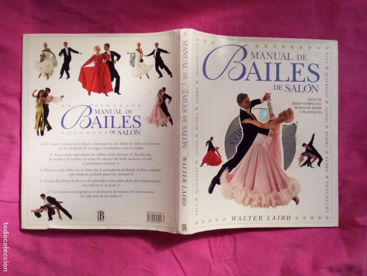 Libros de segunda mano: MANUAL DE BAILES DE SAL&Oacute;N - WALTER LAIRD - EDICIONES B (1994) - Foto 1