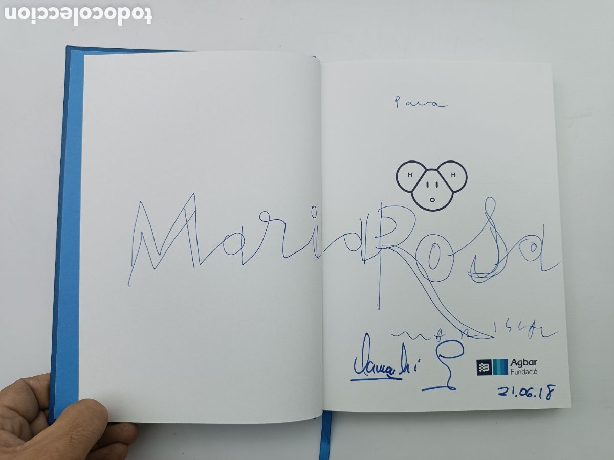 Libros de segunda mano: Em dic aigua FIRMADO Javier Mariscal - Foto 2