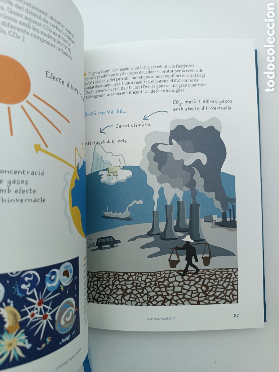 Libros de segunda mano: Em dic aigua FIRMADO Javier Mariscal - Foto 4