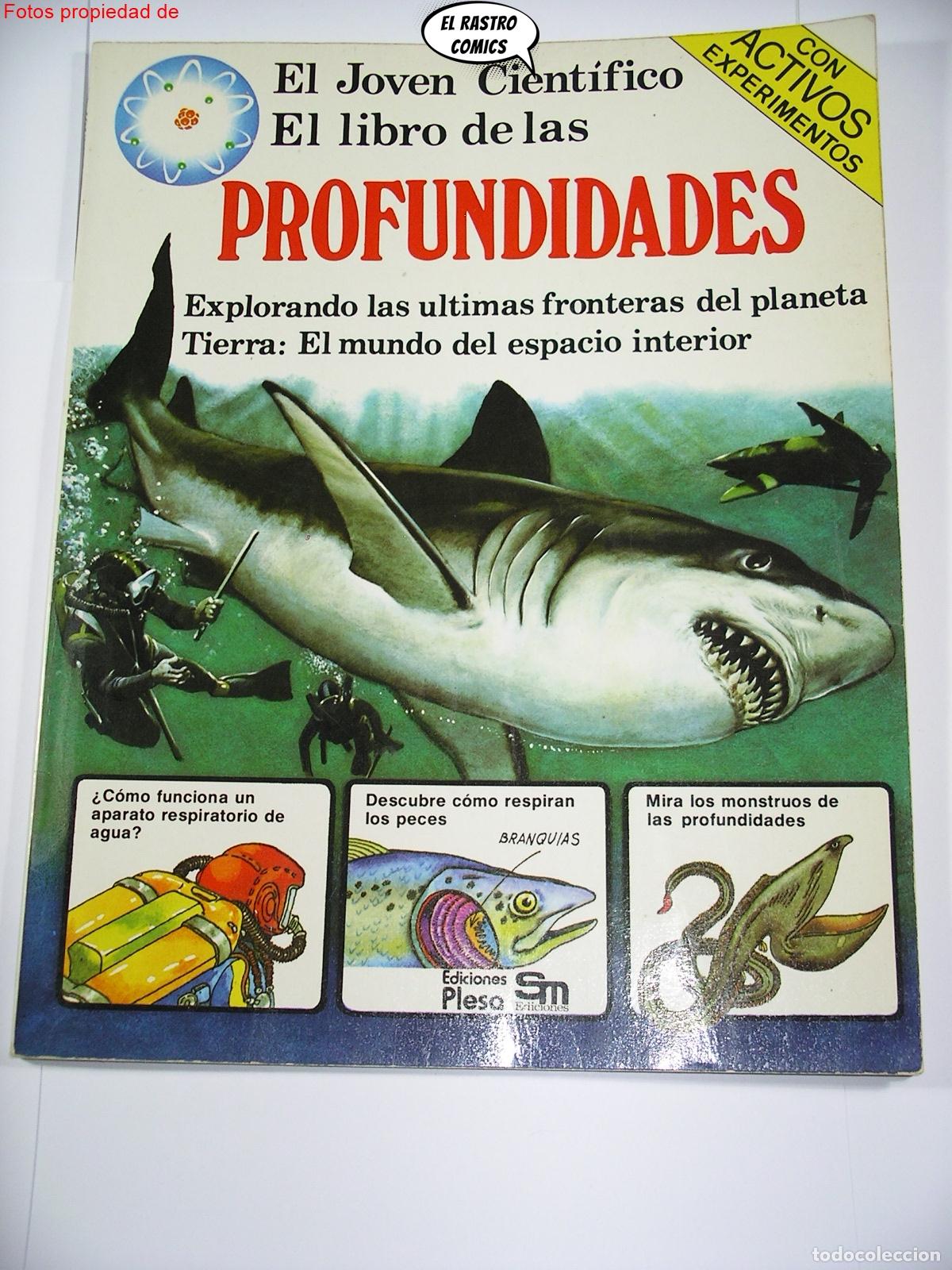 Libros de segunda mano: El libro de las profundidades, El joven cientifico, ed. Plesa / SM a&ntilde;o 1978, A7 - Foto 1