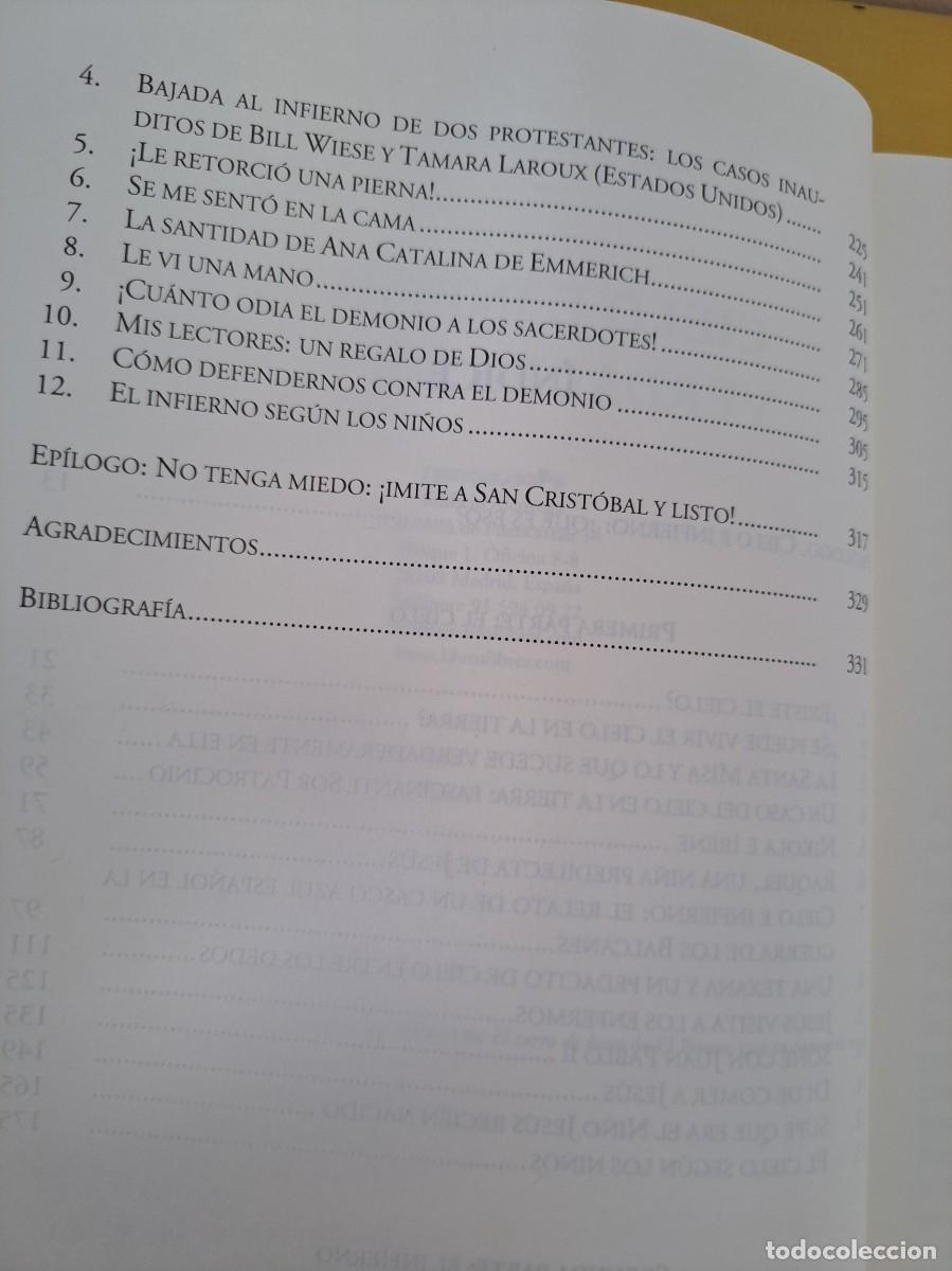 Libros de segunda mano: MARIA VALLEJO NAGERA - CIELO E INFIERNO: VERDADES DE DIOS - LIBROSLIBRES 2012 - Foto 4