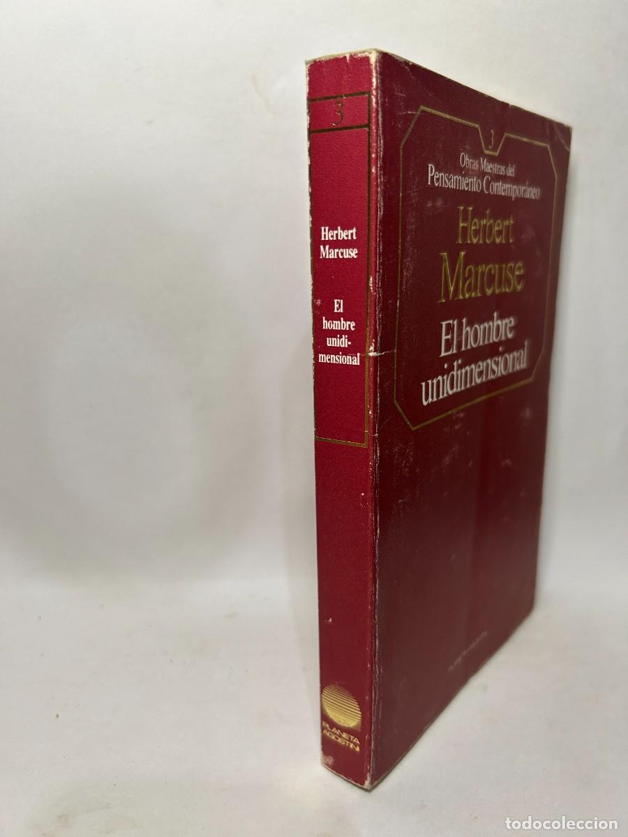 Libros de segunda mano: HERBERT MARCUSE - EL HOMBRE UNIDIMENSIONAL - 1984 - Foto 2