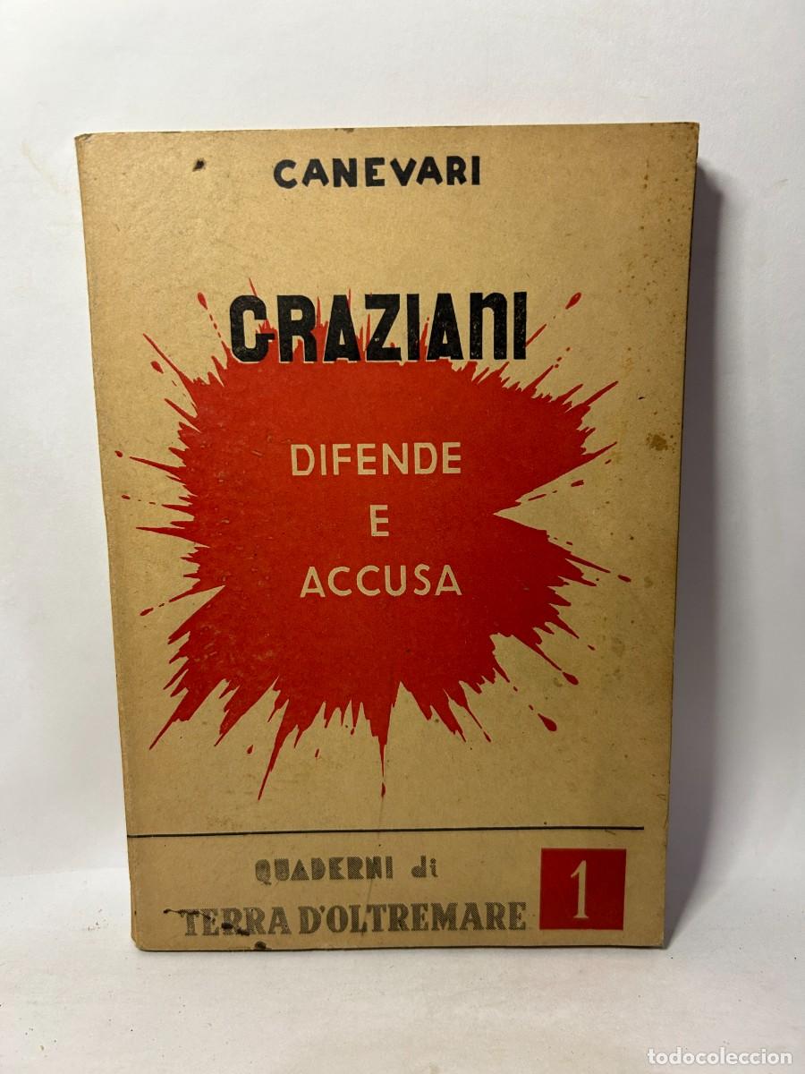 Libros de segunda mano: CANEVARI - GRAZIANI DIFENDE E ACCUSA - Foto 1