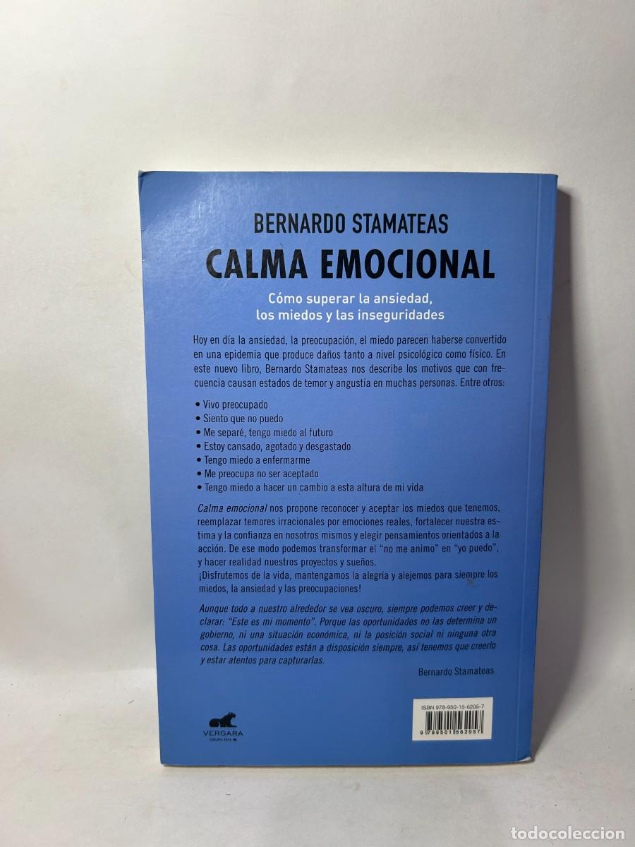 Libros de segunda mano: BERNARDO STAMATEAS - CALMA EMOCIONAL - 2017 - Foto 4