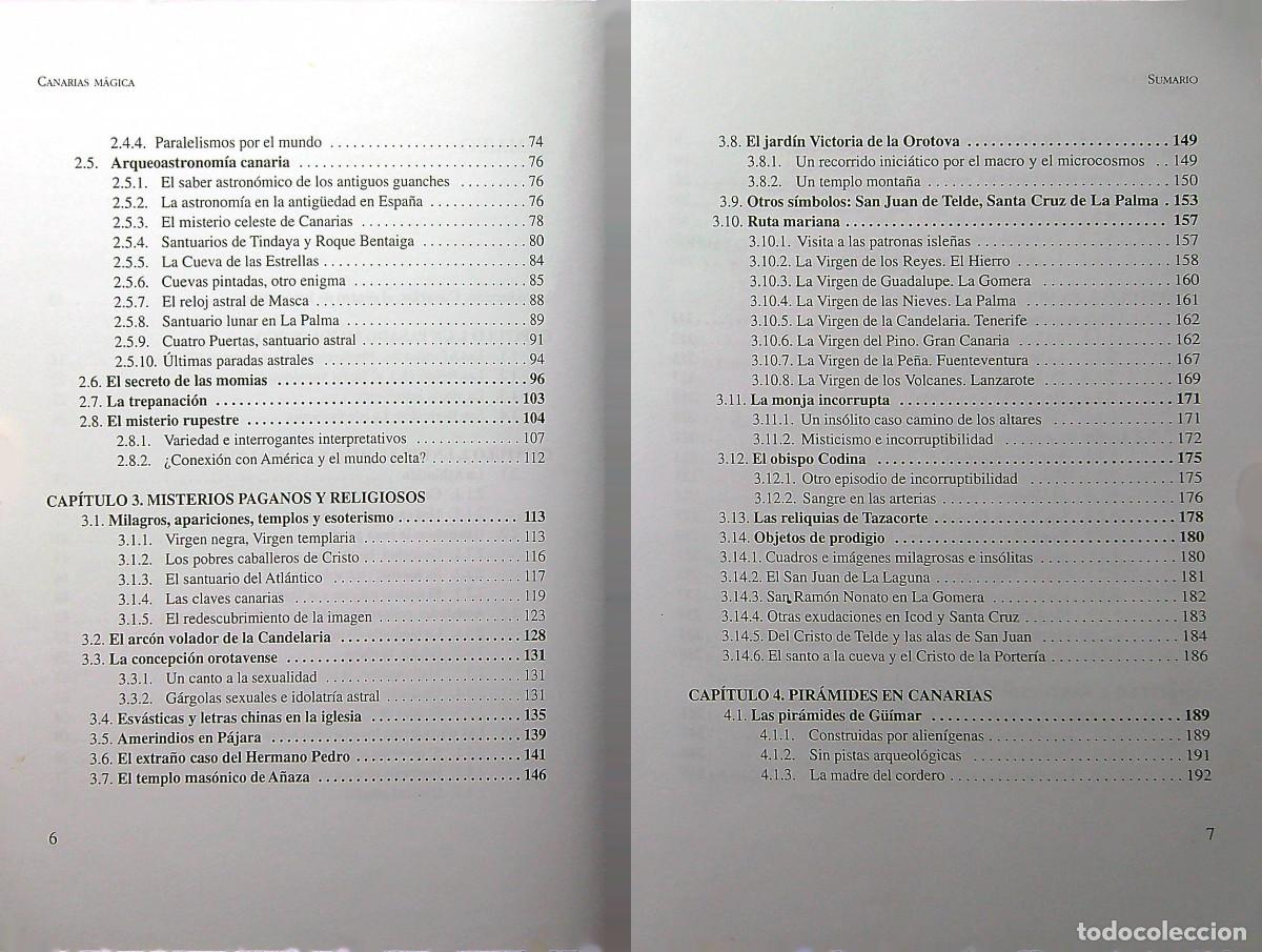 Libros de segunda mano: CANARIAS M&Aacute;GICA - JOS&Eacute; GREGORIO GONZ&Aacute;LEZ - 2003 - MADRID - Foto 3
