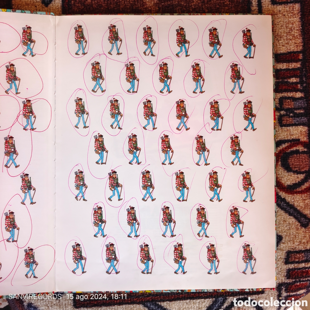 Libros de segunda mano: &iquest;D&Oacute;NDE EST&Aacute; WALLY? (MARTIN HANDFORD) - Foto 2