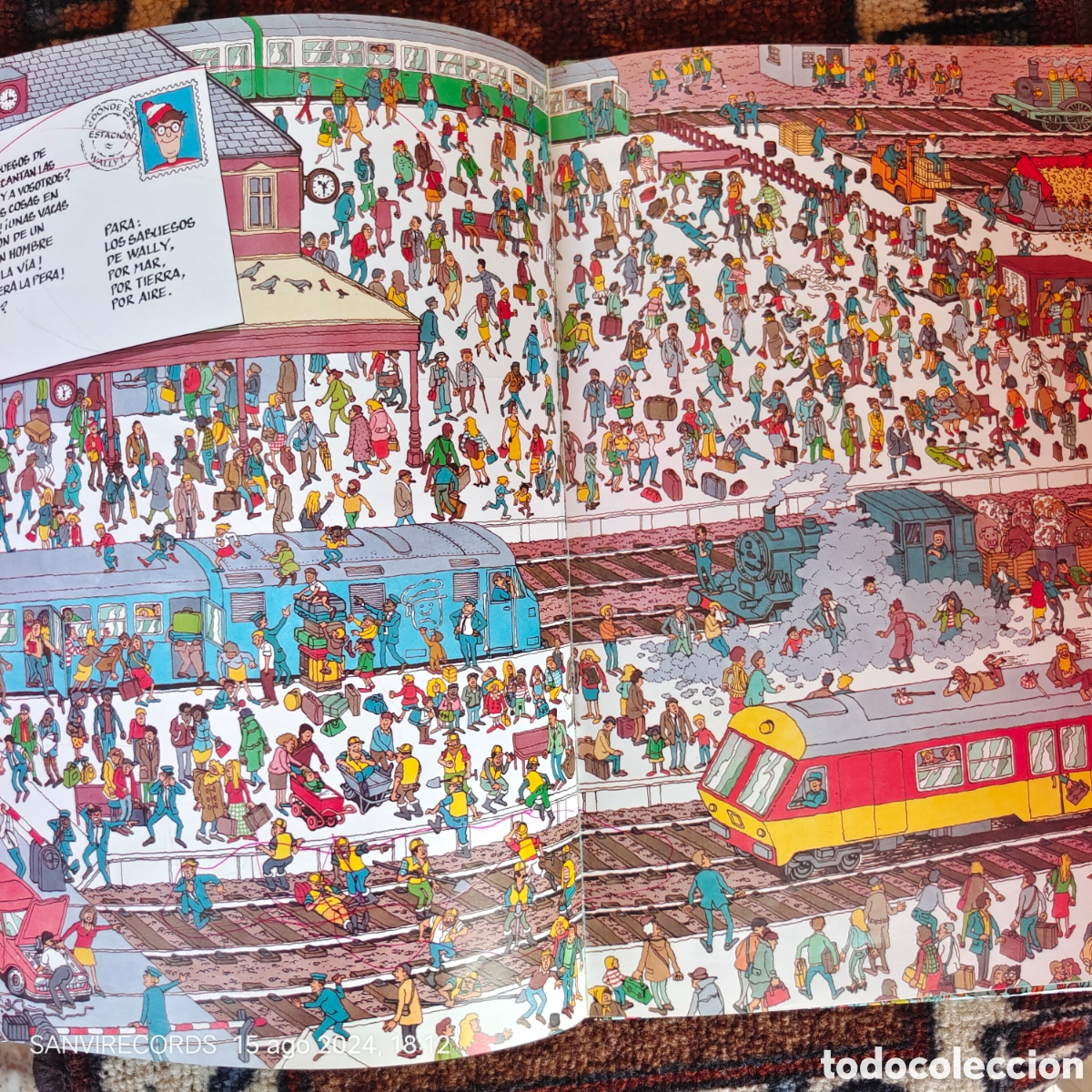 Libros de segunda mano: &iquest;D&Oacute;NDE EST&Aacute; WALLY? (MARTIN HANDFORD) - Foto 9