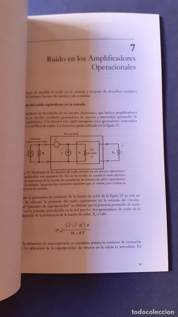 Libros de segunda mano: Procesos de ruido interno en los circuitos electr&oacute;nicos (UCA 2005) - Foto 8