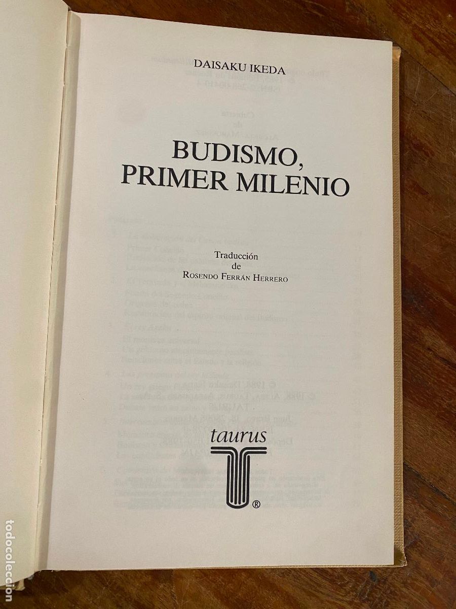 Libros de segunda mano: Budismo, primer milenio - Daisaku Ikeda - Foto 1