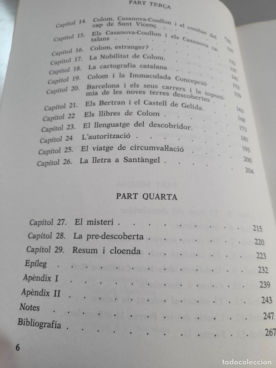 Libros de segunda mano: LIBRO COLOM VEN&Ccedil; COLOMBO 1987 en catal&aacute;n - Foto 4