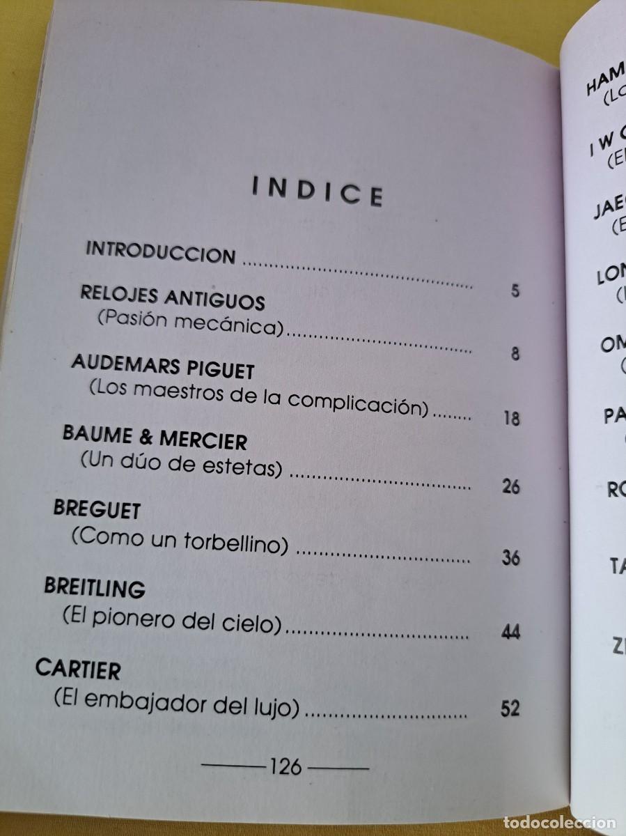 Libros de segunda mano: MICHEL SAURIN - EL ARTE DE LOS RELOJES - IBERLIBRO 1999 - Foto 3