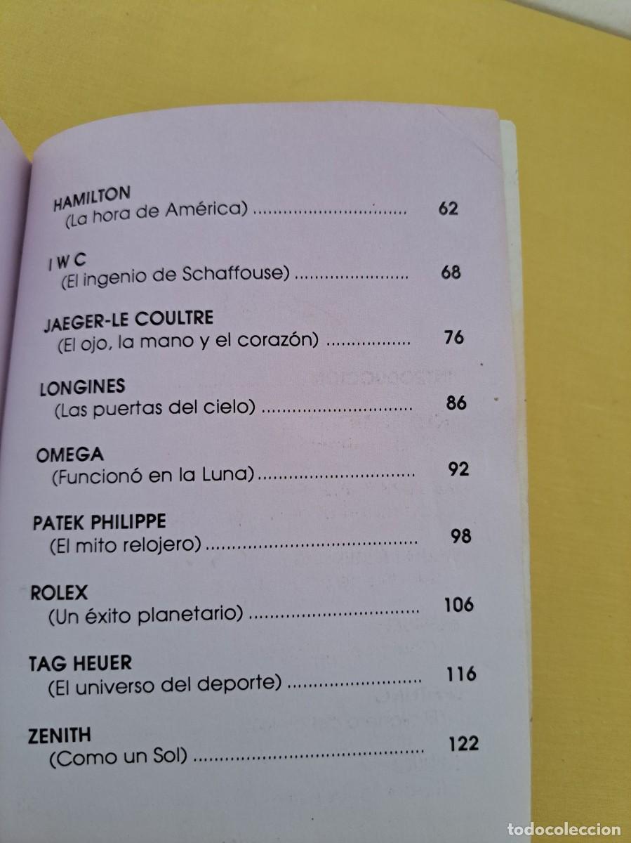 Libros de segunda mano: MICHEL SAURIN - EL ARTE DE LOS RELOJES - IBERLIBRO 1999 - Foto 4