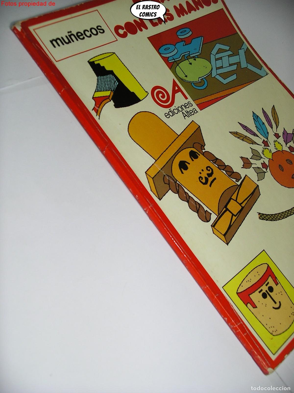 Libros de segunda mano: Para hacer con las manos mu&ntilde;ecos, ed. Altea 1979, B4 - Foto 2