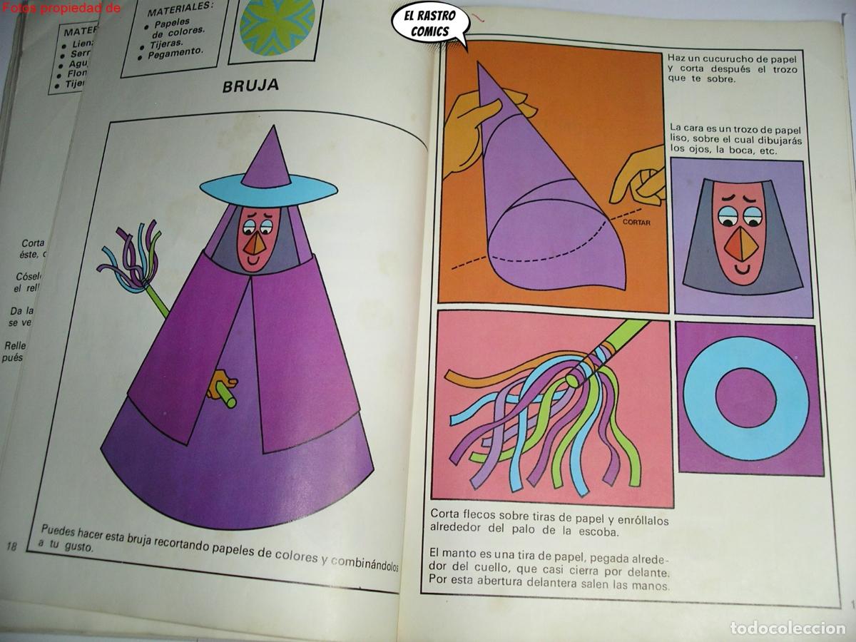 Libros de segunda mano: Para hacer con las manos mu&ntilde;ecos, ed. Altea 1979, B4 - Foto 7