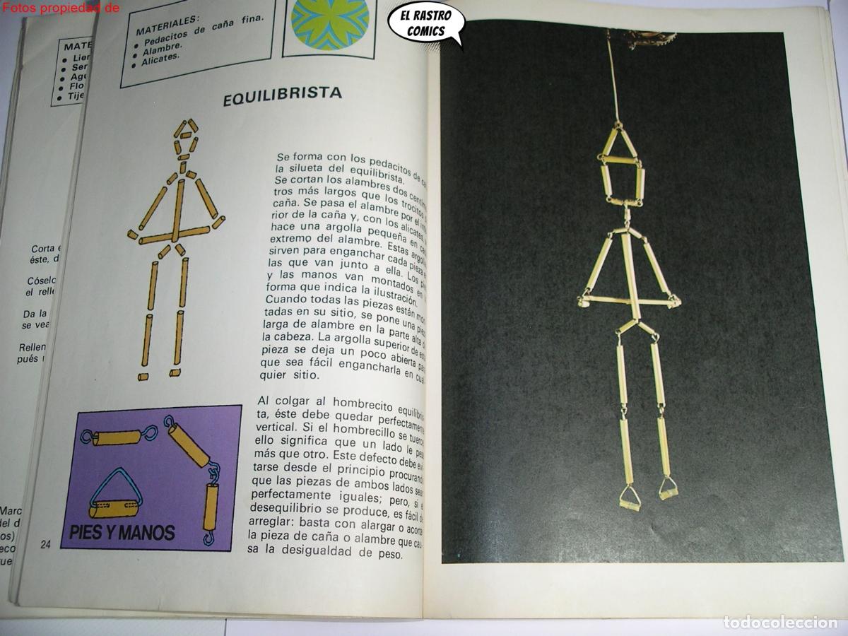 Libros de segunda mano: Para hacer con las manos mu&ntilde;ecos, ed. Altea 1979, B4 - Foto 8