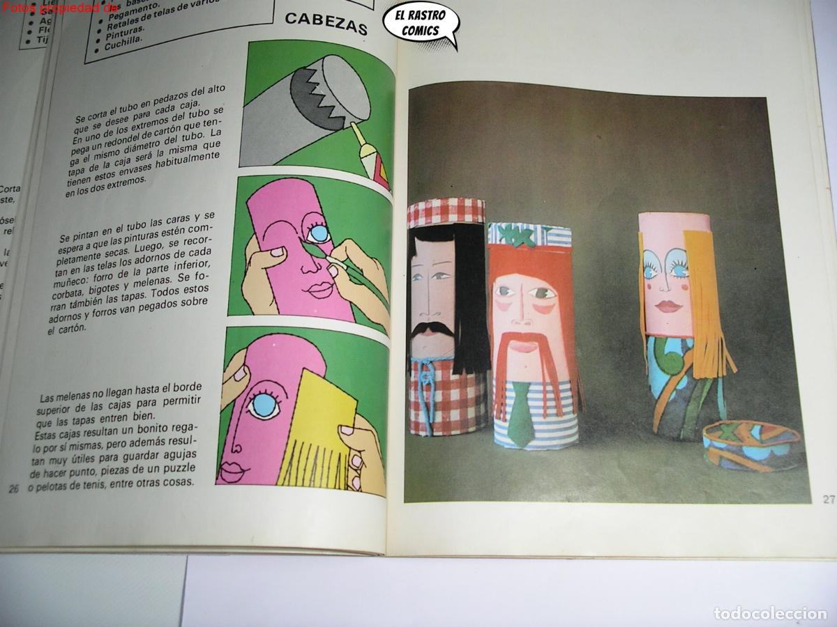 Libros de segunda mano: Para hacer con las manos mu&ntilde;ecos, ed. Altea 1979, B4 - Foto 9