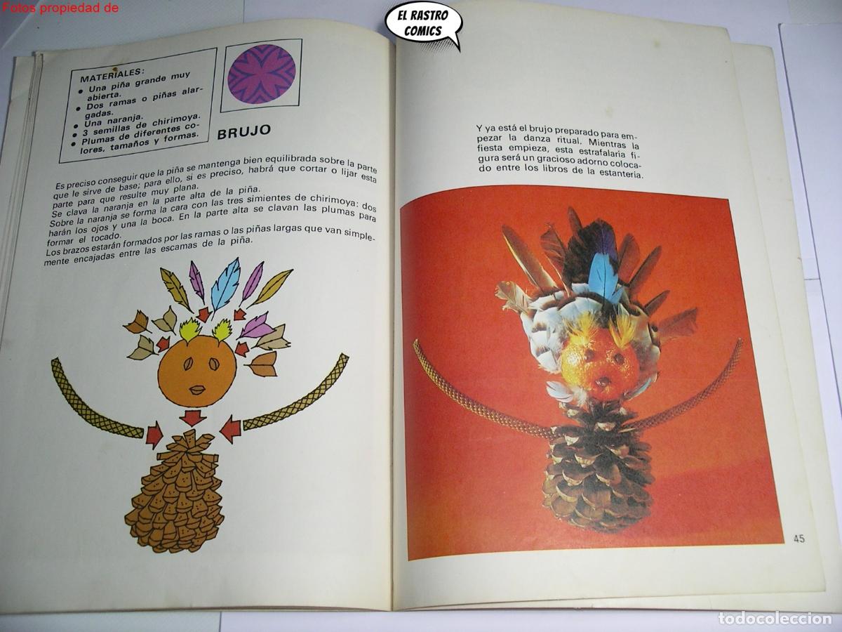Libros de segunda mano: Para hacer con las manos mu&ntilde;ecos, ed. Altea 1979, B4 - Foto 11