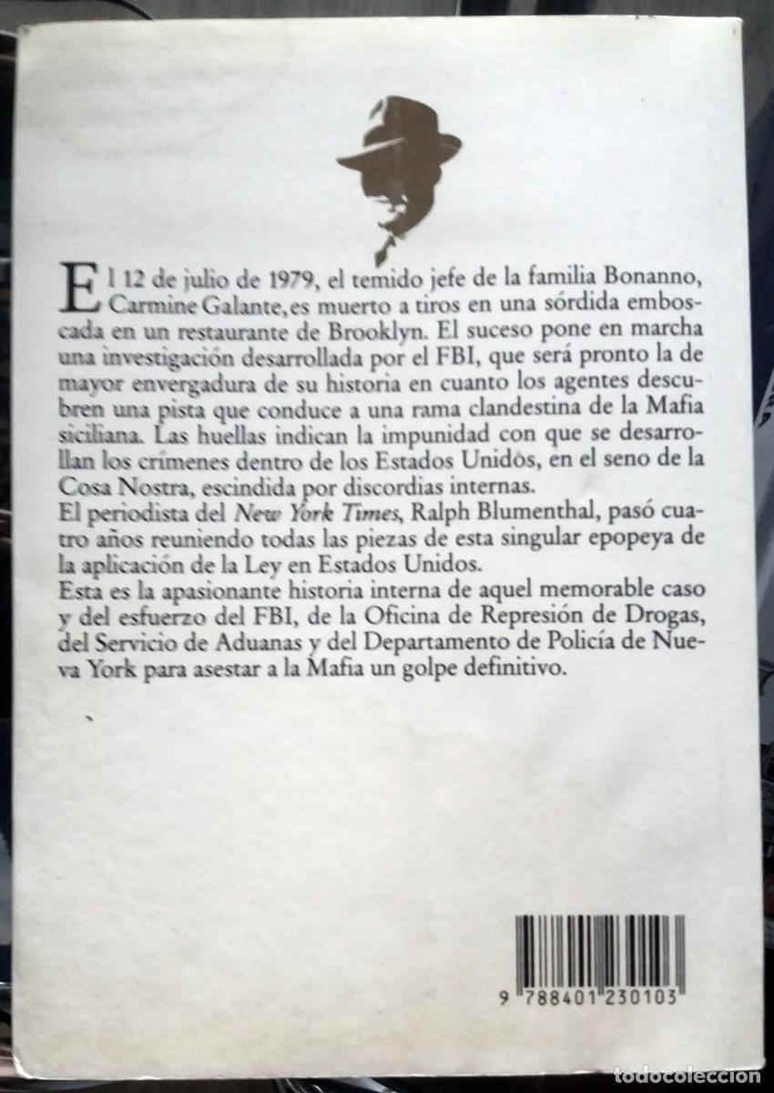 Libros de segunda mano: Ralph Blumenthal . Los &uacute;ltimos d&iacute;as de los sicilianos - Foto 2