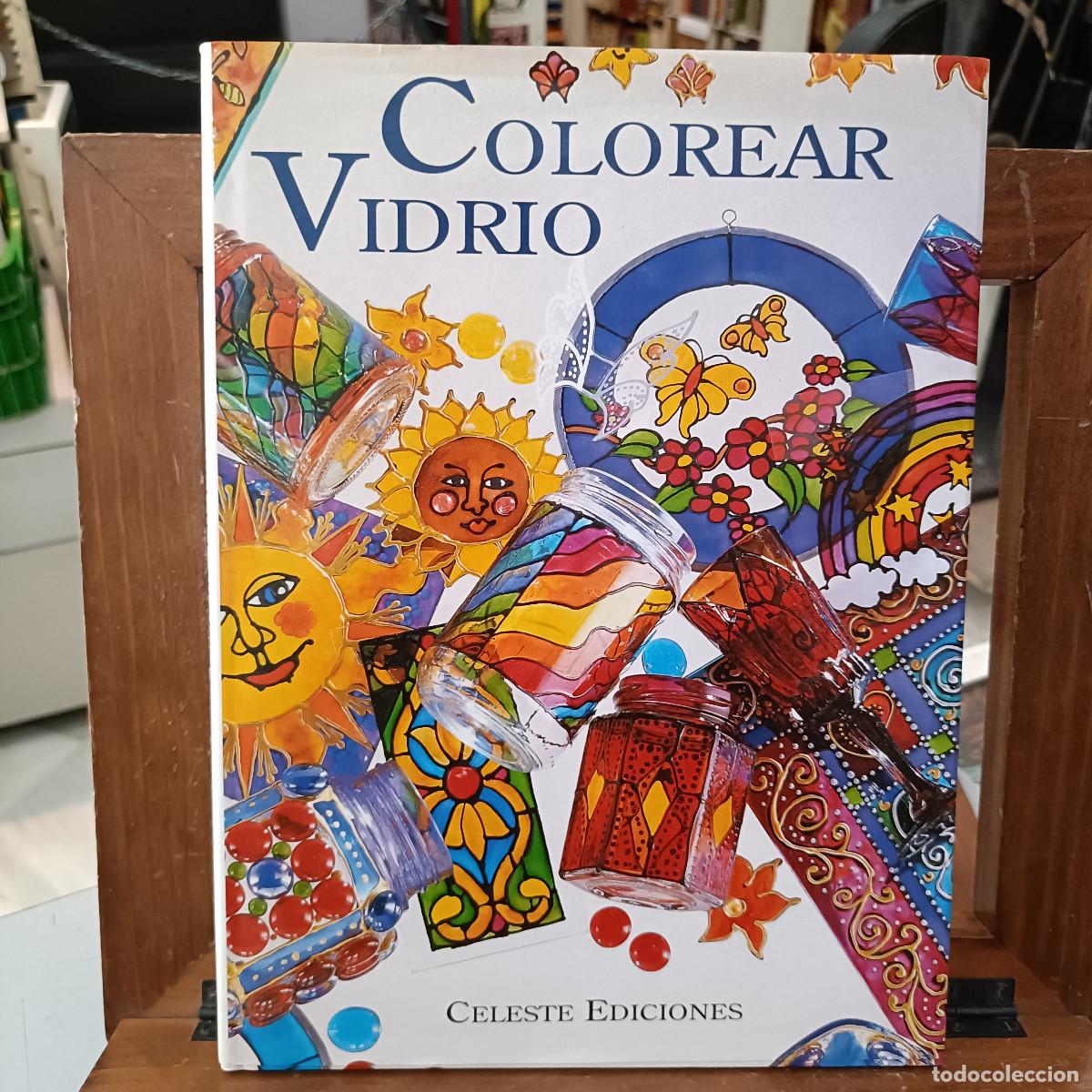 Libros de segunda mano: Colorear Vidrio - Jane Dunsterville - Celeste Ediciones. 1998 - Foto 1