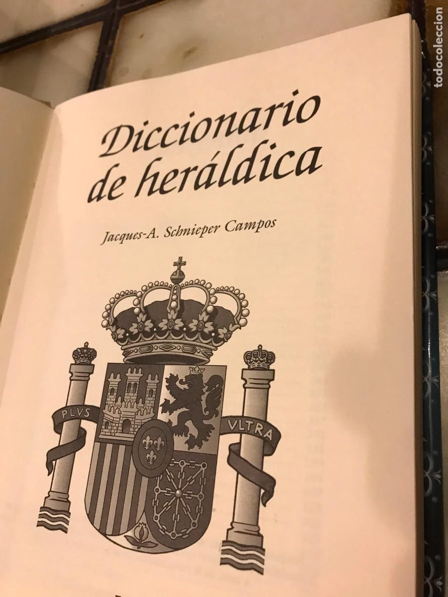 Libros de segunda mano: Diccionario de her&aacute;ldica. Libsa. PEDIDO M&Iacute;NIMO 5&euro; - Foto 4
